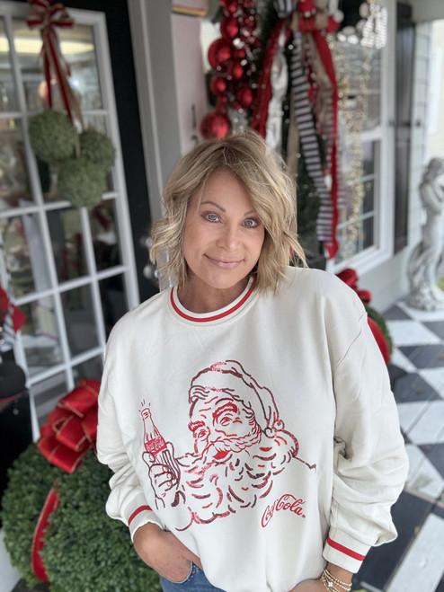 Santa’s Classic Coca-Cola Sweatshirt