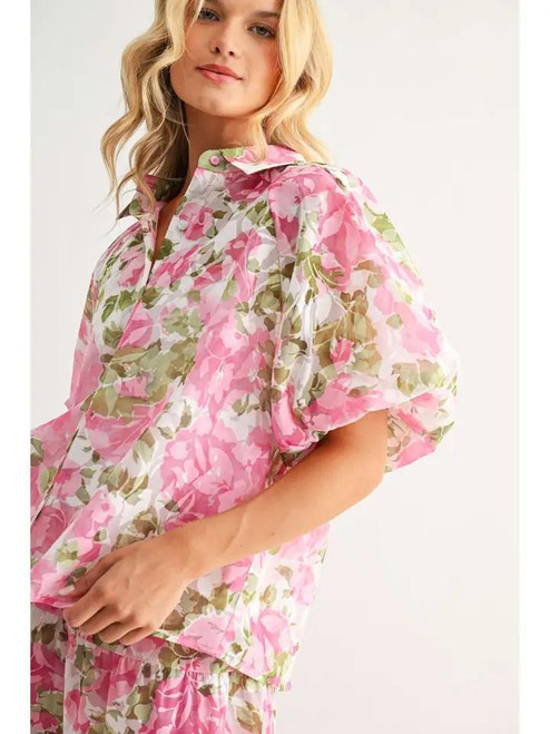 Jinger Floral Top