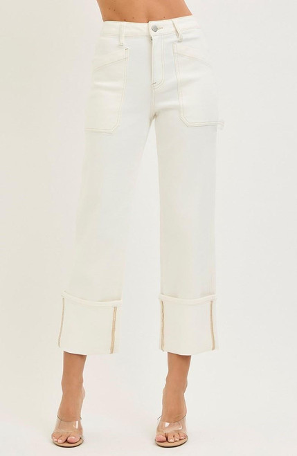 Risen Wide Cuff Utility Jean