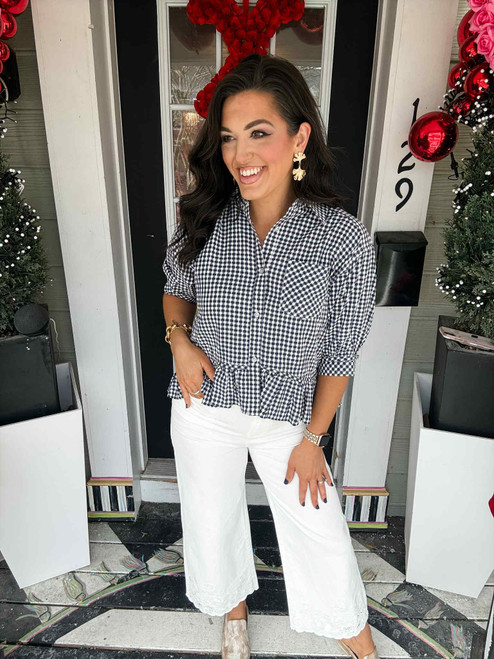 Scalloped Grace Pants