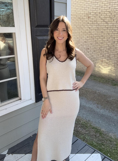 La Concha Midi Skirt