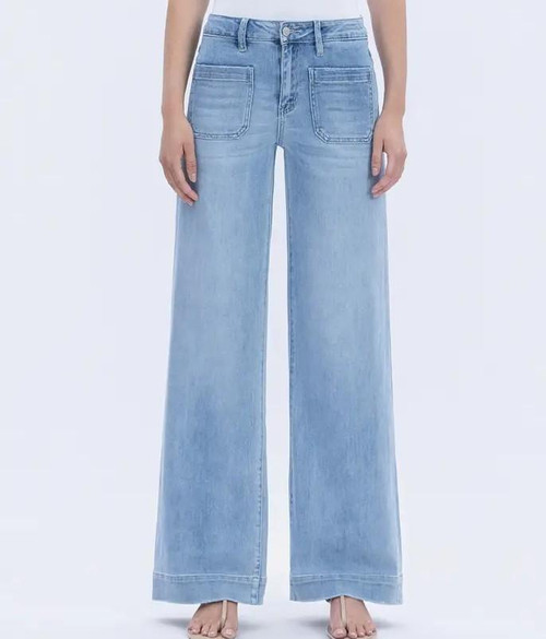 Carolina High Rise Trouser Jeans