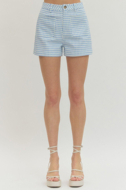 Sweet Tea Picnic Gingham Shorts