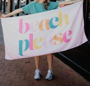 Sand-Free Splash Towel