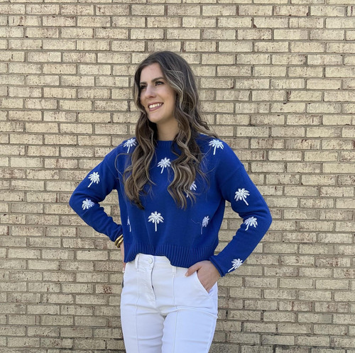 Carolina Palm Breeze Sweater