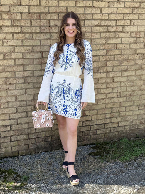 Carolina Coast Palm Dress