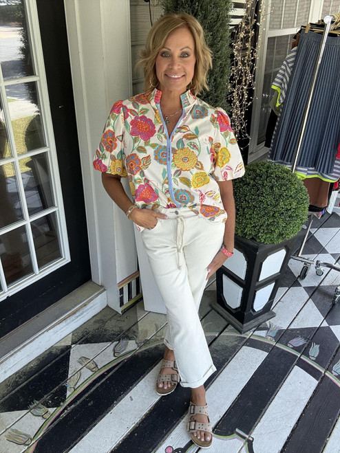 Southern Belle Rope Waist Jeans