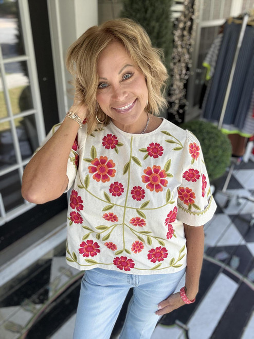 Petal Garden Top