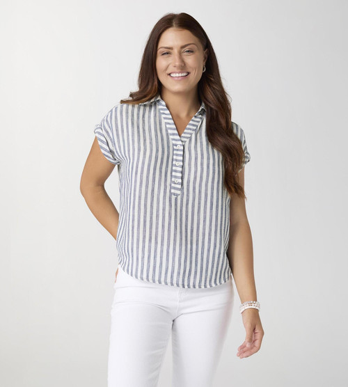 Seaside Stroll Stripe Top