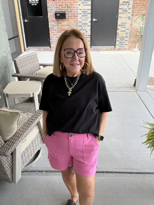 Summer Pop Linen Shorts