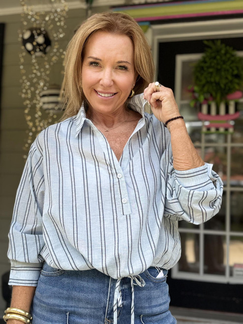 Nantucket Stripe Pullover