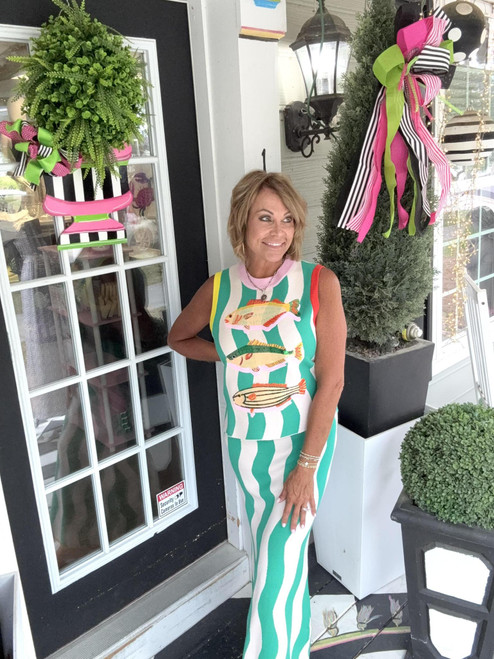 Ocean Drive Sparkle top