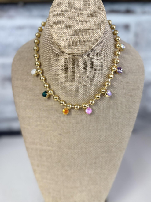 Confetti Charm necklace