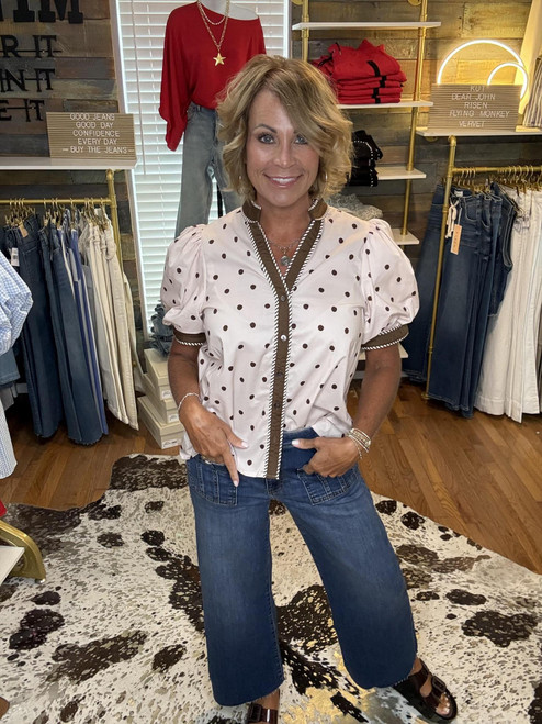 Harbor Wide Leg Denim Jeans