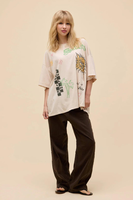 Sublime Doodles Oversized Tee