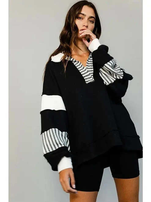 French Terry Loose Top