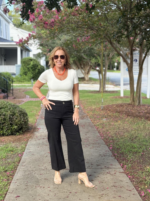 City Girl Stretch Cropped Pant