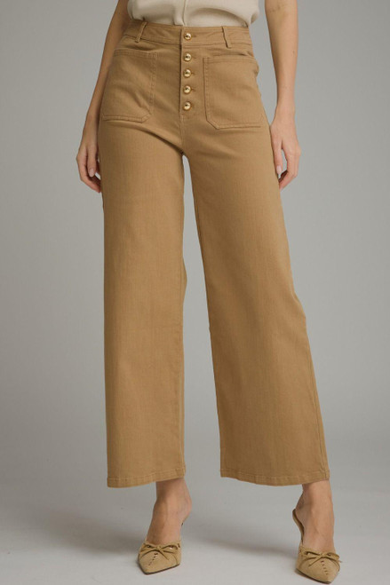 Golden Hour Button Wide Leg Pants