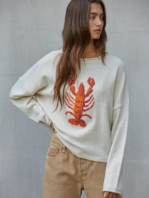 Lobster Roll Knit Sweater