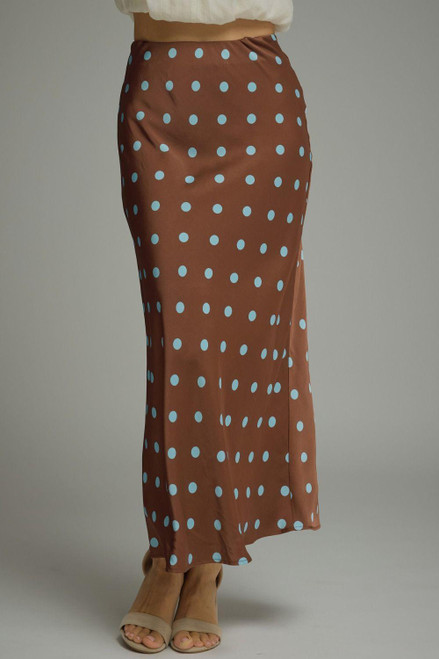 Dot to Dot Midi Skirt