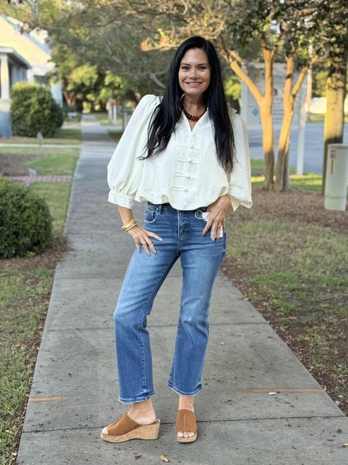 Kick It Up Bootcut Jeans