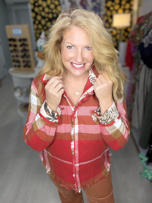 Autumn Crush Button Down
