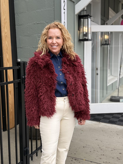 Wild About You Faux Fur Jacket