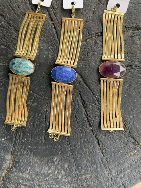 Golden Hour Gemstone Bracelet