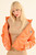 Short quilted down jacket