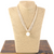 Faux Pearl Drop Necklace