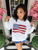 white Flag American sweatshirt