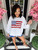 white Flag American sweatshirt