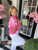 Pink Palms Embroidered Blouse