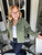 Olive Grove Crop Jacket Olive Grove Crop Jacket