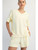 Coastal Cool Scuba V-Neck Top