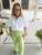 Olive Grove Cargo Wide Leg Pants
