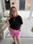 Summer Pop Linen Shorts