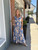 Blue Haven Floral Maxi Dress