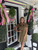 Olive Smocked Shoulder Shirt Dress