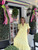 Eyelet midi dress