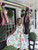 mint floral midi dress