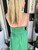 emerald Elegance Midi Dress