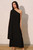 Midnight Elegance One-Shoulder Maxi Dress