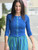 Santorini Contrast Trim Ribbed Top.