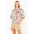Carolina Bloom Contrast Trim Blouse