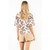 Carolina Bloom Contrast Trim Blouse