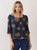 Midnight Meadow Embroidered Blouse