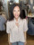 Collins Tie-Neck Stripe Top