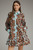Bluebell Contrast Floral Mini Dress