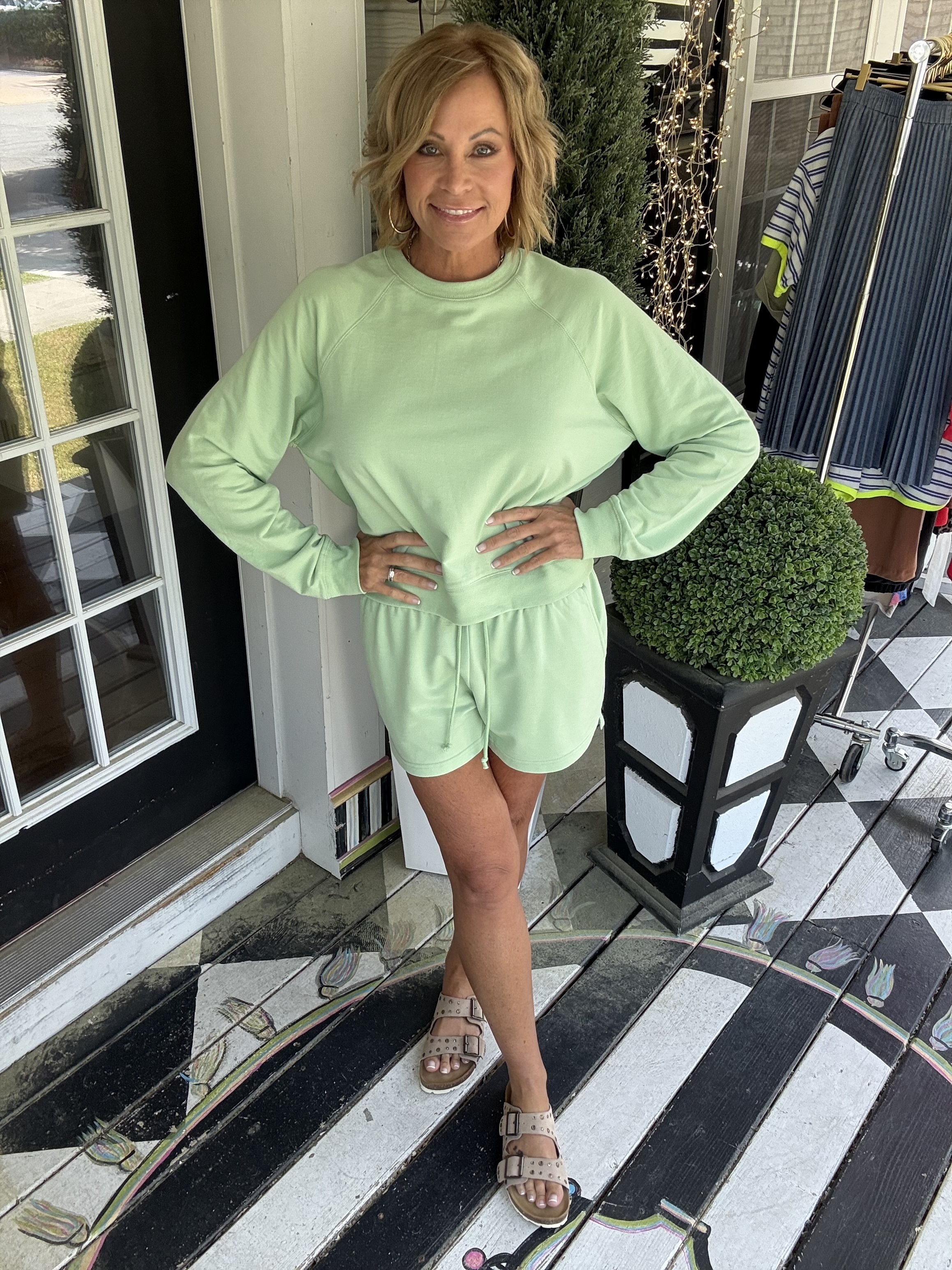 kut white denim pants